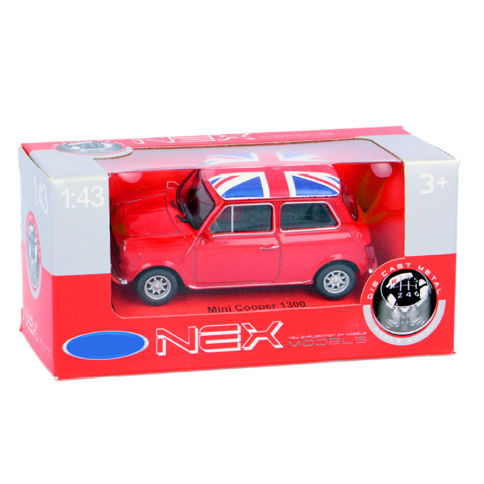 Union Jack Mini Cooper Boxed 1:43