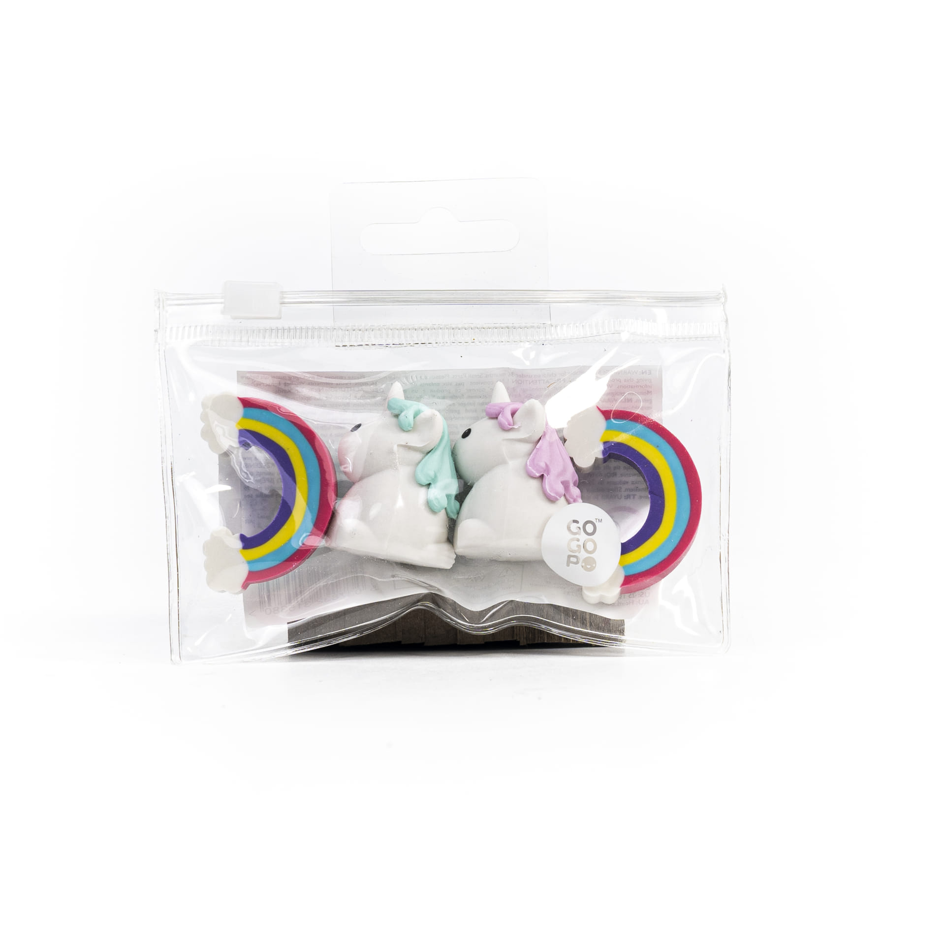 GOGOPO Unicorn & Rainbow Erasers