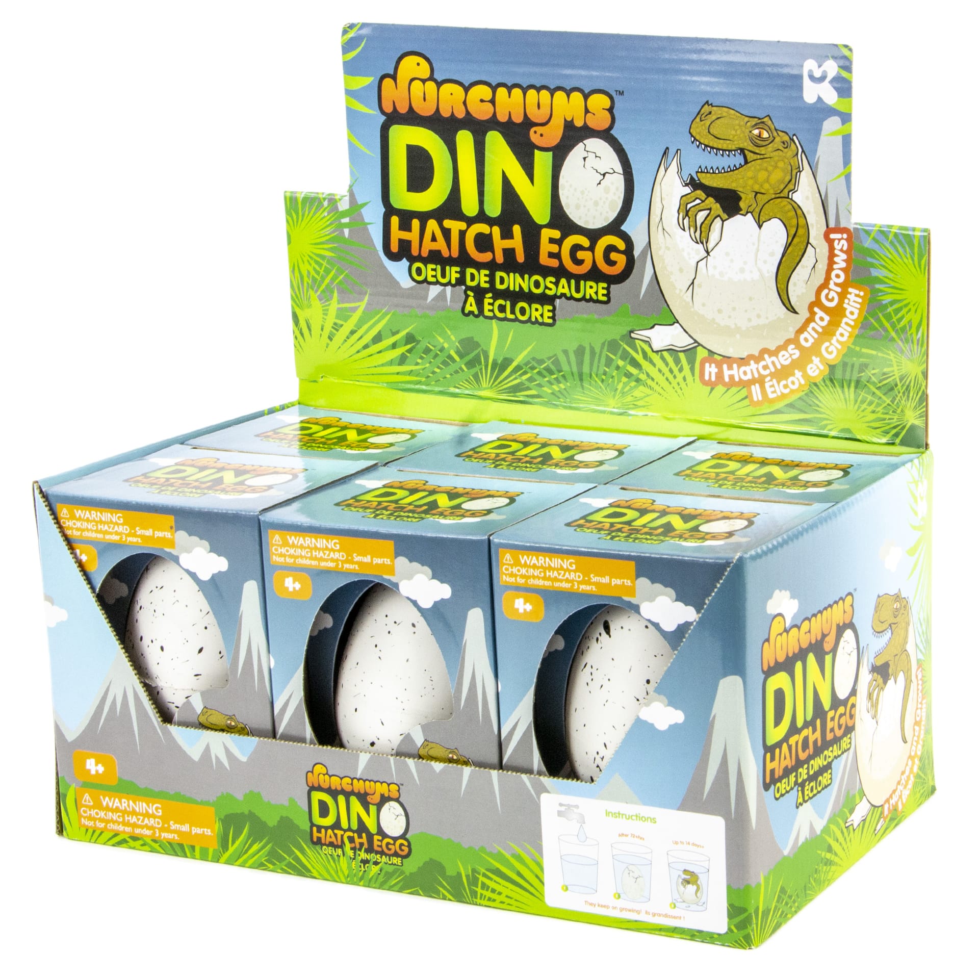 NURCHUMS Large Dino Hatching Eggs